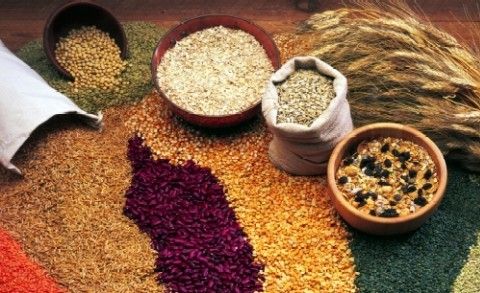 منتجات الحبوب الكاملة